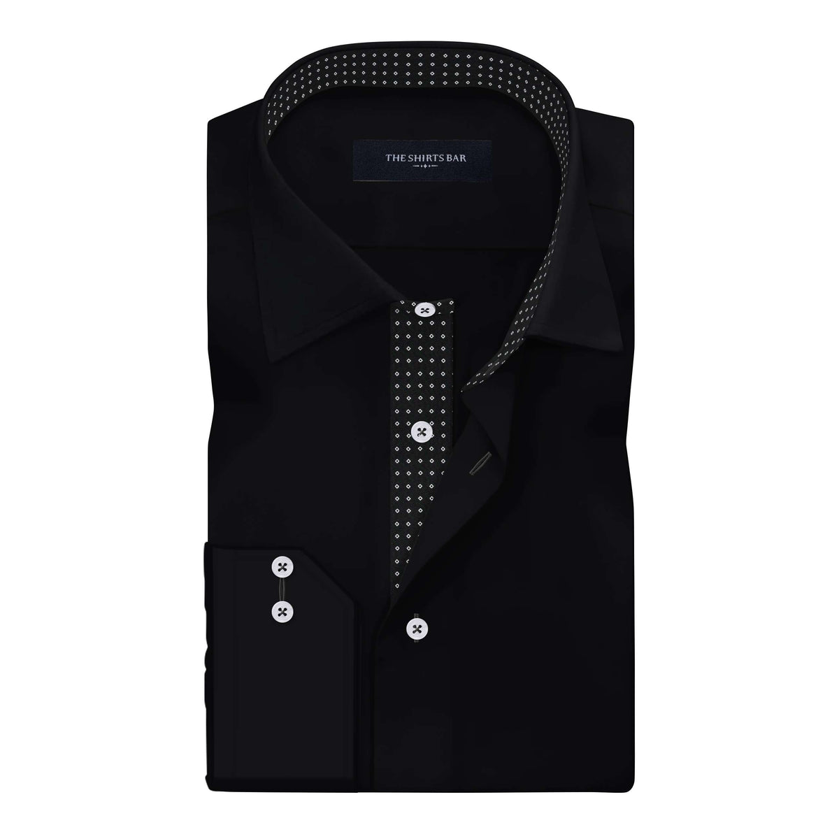 Kasey Black Plain Shirt