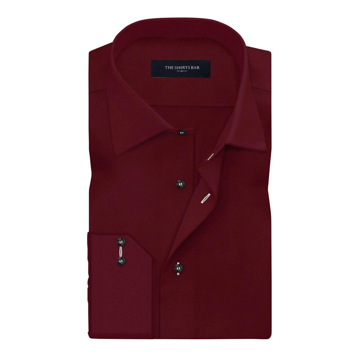 Maroon Plain Shirt