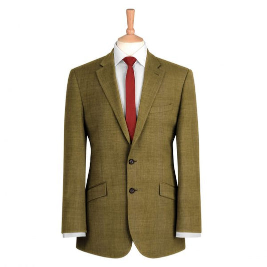 Dark Khaki Plain Blazer