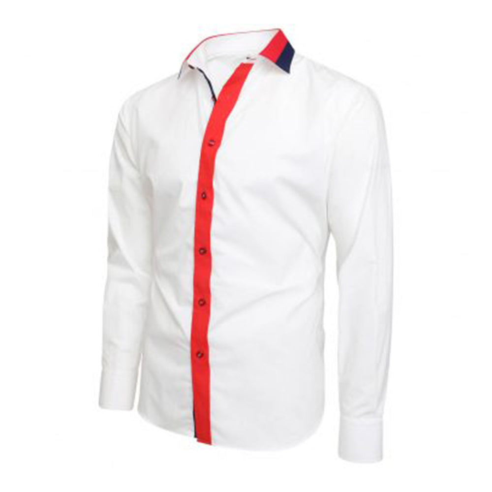 Tommy White Multi Colour Collar