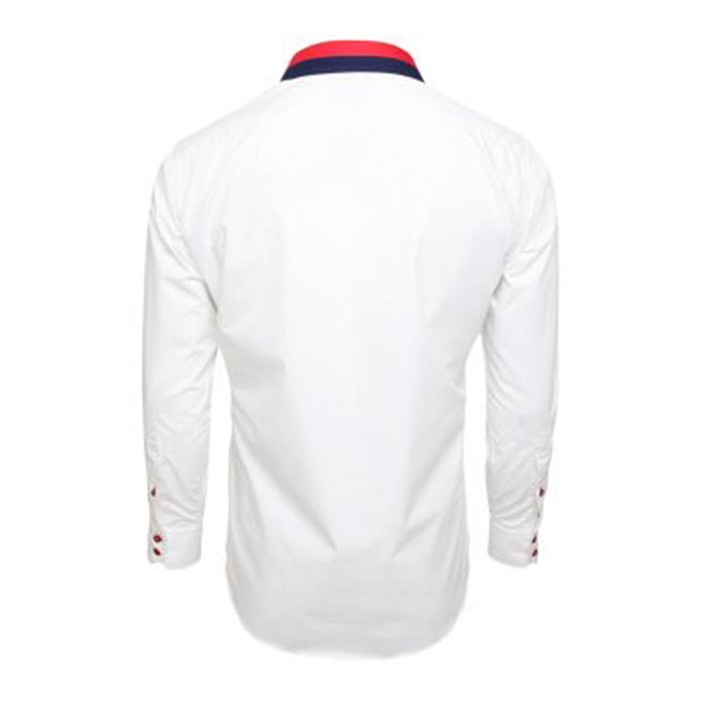 Tommy White Multi Colour Collar