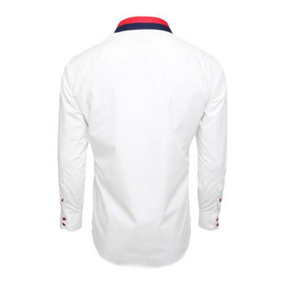 Tommy White Multi Colour Collar