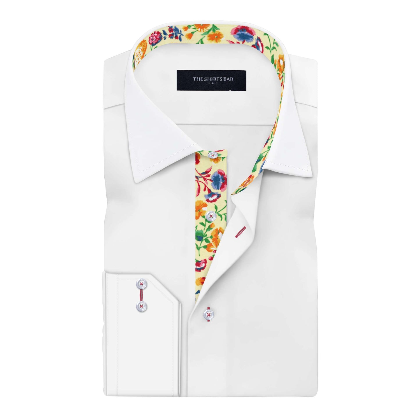 Schmidt White Plain Shirt