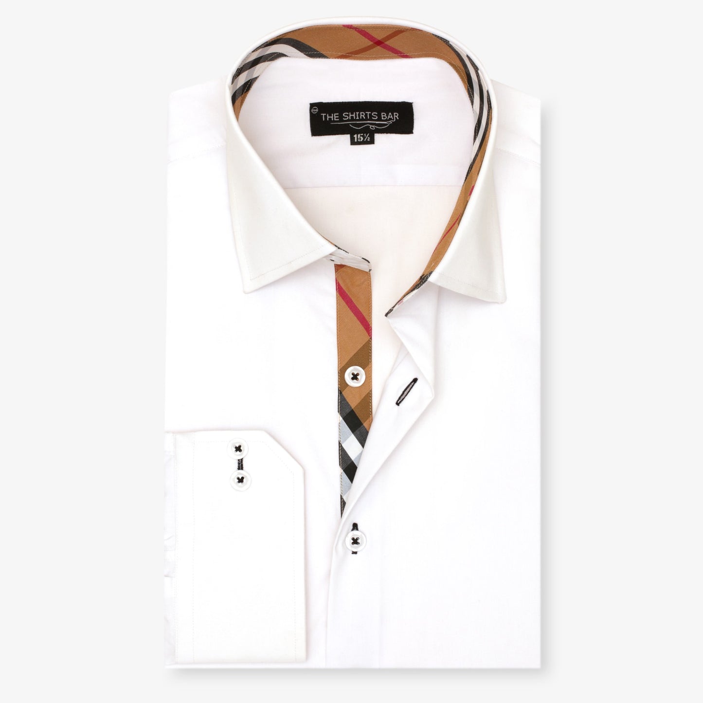 White Kasey Plain Shirt