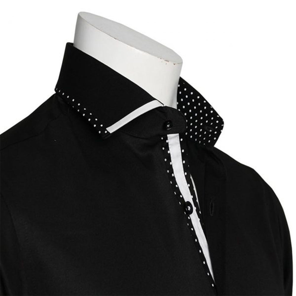 Lance Stark Black Polka Dot Trim